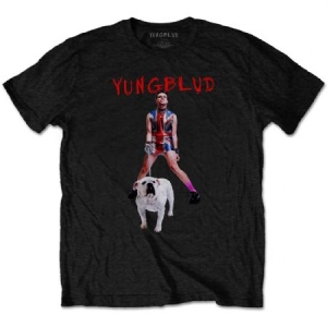 Yungblud - Unisex T-Shirt: Strawberry Liptick i gruppen Minishops / Yungblud hos Bengans Skivbutik AB (4141245r)