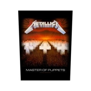 Metallica - Metallica Backpatch Master Of Puppets i gruppen ÖVRIGT / Merchandise hos Bengans Skivbutik AB (4141833)