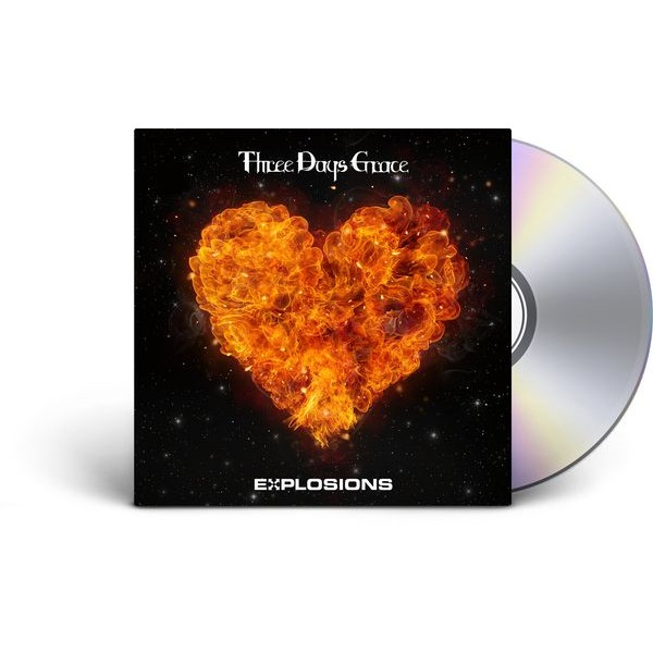 Three Days Grace - Explosions i gruppen CD / Pop-Rock hos Bengans Skivbutik AB (4141939)
