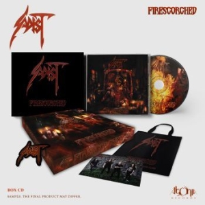 Sadist - Firescorched (Limited Cd Box Set) i gruppen CD / Hårdrock/ Heavy metal hos Bengans Skivbutik AB (4142282)
