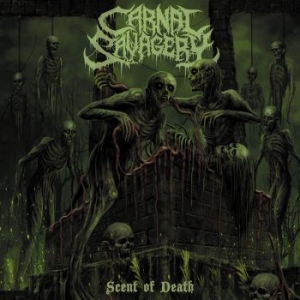 Carnal Savagery - Scent Of Death i gruppen CD / Hårdrock/ Heavy metal hos Bengans Skivbutik AB (4142283)
