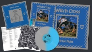 Witch Cross - Fit For Fight (Blue/Silver Vinyl Lp i gruppen VINYL / Hårdrock/ Heavy metal hos Bengans Skivbutik AB (4142707)