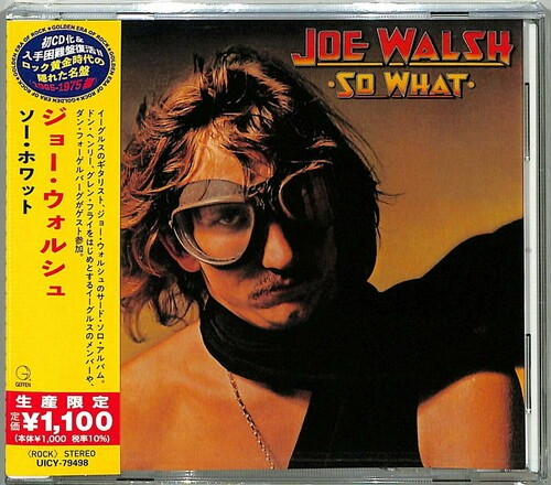 Walsh Joe - SO WHAT i gruppen ÖVRIGT / Övrigt / aub hos Bengans Skivbutik AB (4142788)