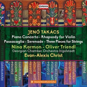 Takacs Jeno - Piano Concerto Rhapsody Passacagl i gruppen Externt_Lager / Naxoslager hos Bengans Skivbutik AB (4142844)