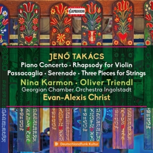 Takacs Jeno - Piano Concerto Rhapsody Passacagl i gruppen Externt_Lager / Naxoslager hos Bengans Skivbutik AB (4142844)