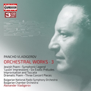 Vladigerov Pancho - Orchestral Works, Vol. 3 (3Cd) i gruppen Externt_Lager / Naxoslager hos Bengans Skivbutik AB (4142873)