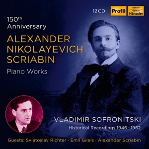 Scriabin Aleksandr Nikolayevich - 150Th Anniversary - Piano Works (12 i gruppen Externt_Lager / Naxoslager hos Bengans Skivbutik AB (4142877)