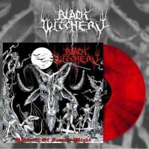 Black Witchery - Upheaval Of Satanic Might (Red/Blac i gruppen VINYL / Hårdrock/ Heavy metal hos Bengans Skivbutik AB (4143445)