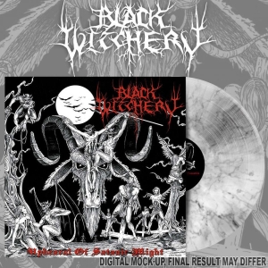 Black Witchery - Upheaval Of Satanic Might (White/Bl i gruppen VINYL / Hårdrock hos Bengans Skivbutik AB (4143445)