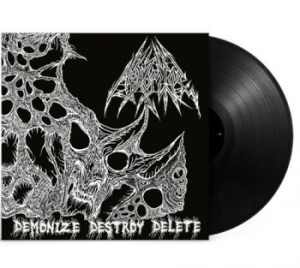 Abhomine - Demonize Destroy Delete (Black Viny i gruppen VINYL / Hårdrock/ Heavy metal hos Bengans Skivbutik AB (4143452)