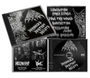 Abhomine - Demonize Destroy Delete i gruppen CD / Hårdrock/ Heavy metal hos Bengans Skivbutik AB (4143460)