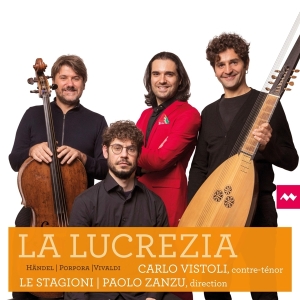 Vistoli Carlo - Handel, Porpora, Vivaldi: La Lucrezia i gruppen CD / Klassiskt,Övrigt hos Bengans Skivbutik AB (4143601)