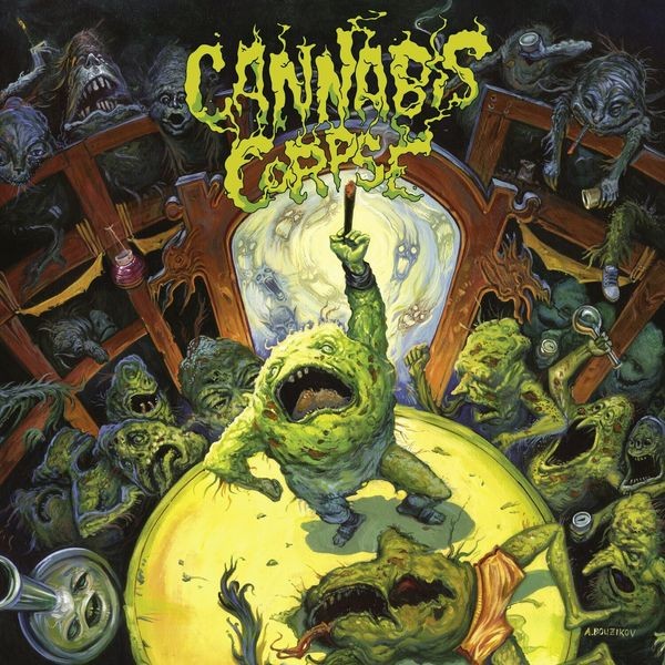 Cannabis Corpse - Weeding (Digipack) i gruppen CD / Hårdrock/ Heavy metal hos Bengans Skivbutik AB (4143647)