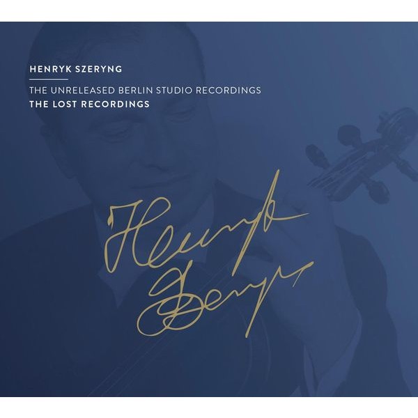 Henryk Szeryng - The Unreleased Berlin Studio Recordings i gruppen CD / Klassiskt hos Bengans Skivbutik AB (4144868)