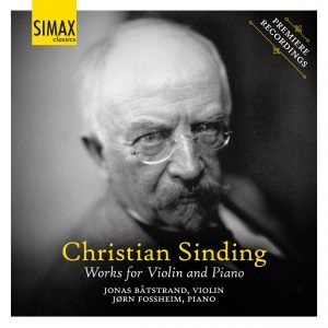 Sinding Christian - Works For Violin And Piano i gruppen Externt_Lager / Naxoslager hos Bengans Skivbutik AB (4145614)
