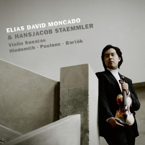 Moncado Elias David & Hansjacob Staemmle - Poulenc Hindemith Bartok Violin Sonatas i gruppen CD / Klassiskt,Övrigt hos Bengans Skivbutik AB (4145627)