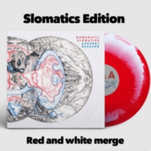Domkraft / Slomatics - Ascend / Descend (Red/White Vinyl L i gruppen VINYL / Hårdrock,Svensk Musik hos Bengans Skivbutik AB (4145664)