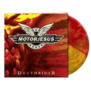Motorjesus - Deathrider (Yellow/Red/Orange/Black i gruppen VINYL / Hårdrock/ Heavy metal hos Bengans Skivbutik AB (4145670)