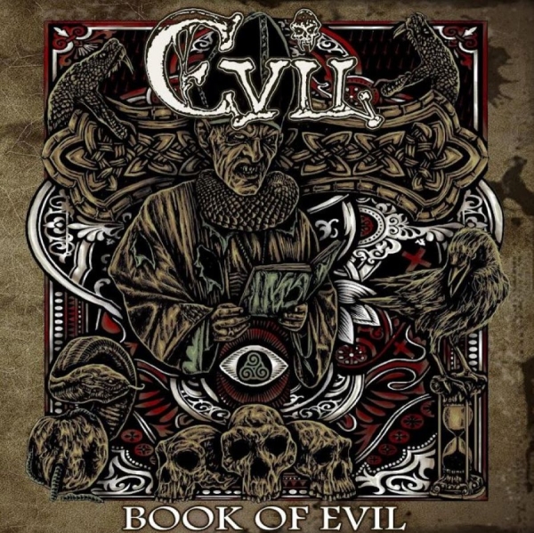 Evil - Book Of Evil (Gold) i gruppen VINYL / Toppsäljare hos Bengans Skivbutik AB (4145910)