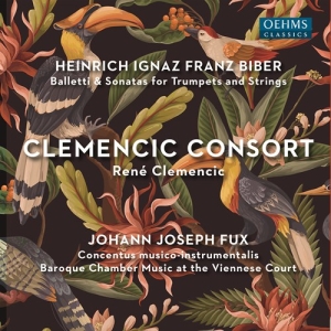 Biber Heinrich Ignaz Franz Fux J - Fux & Biber: Clemencic Consort i gruppen Externt_Lager / Naxoslager hos Bengans Skivbutik AB (4145991)