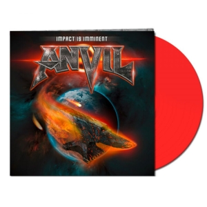 Anvil - Impact Is Imminent (Clear Red Vinyl i gruppen VINYL / Hårdrock hos Bengans Skivbutik AB (4146899)