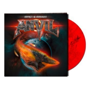 Anvil - Impact Is Imminent (Red/Black Marbl i gruppen VINYL / Hårdrock/ Heavy metal hos Bengans Skivbutik AB (4146900)