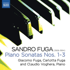 Fuga Sandro - Piano Sonatas Nos. 1-3 i gruppen Externt_Lager / Naxoslager hos Bengans Skivbutik AB (4146955)