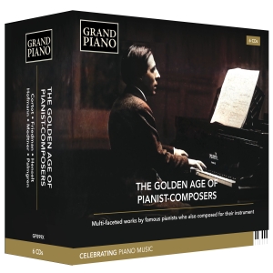 Various - The Golden Age Of Pianist-Composers i gruppen Externt_Lager / Naxoslager hos Bengans Skivbutik AB (4146957)