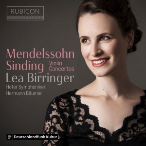 Birringer Lea / Hofer Symphoniker - Sinding & Mendelssohn: Violin Concertos i gruppen CD / Klassiskt,Övrigt hos Bengans Skivbutik AB (4147078)