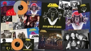 Tank - Filth Hounds Of Hades (Orange/Grey i gruppen VINYL / Hårdrock/ Heavy metal hos Bengans Skivbutik AB (4147302)