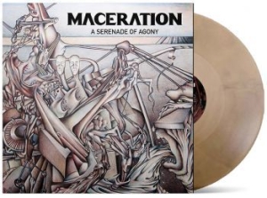 Maceration - A Serenade Of Agony (Gold/Black Vin i gruppen VINYL / Hårdrock/ Heavy metal hos Bengans Skivbutik AB (4147826)