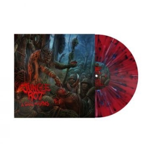 Jungle Rot - A Call To Arms (Blood Red) i gruppen VINYL / Hårdrock hos Bengans Skivbutik AB (4148216)