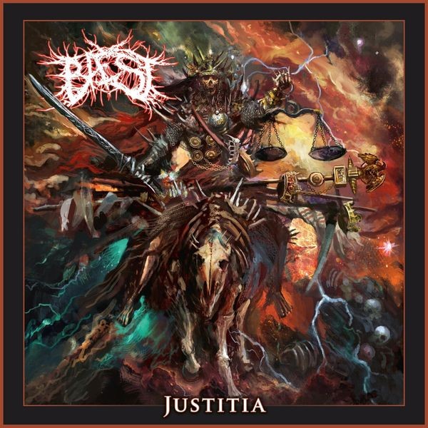 Baest - Justitia - Ep i gruppen CD / Hårdrock hos Bengans Skivbutik AB (4149788)