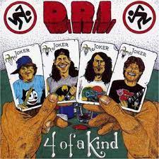 D.R.I. - Four Of A Kind (Ltd. Red/Black Marbled V i gruppen VINYL / Punk hos Bengans Skivbutik AB (4150366)