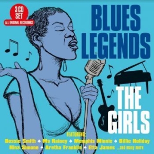 Blandade Artister - Blues Legends - The Girls i gruppen CD / Barnmusik hos Bengans Skivbutik AB (4150821)