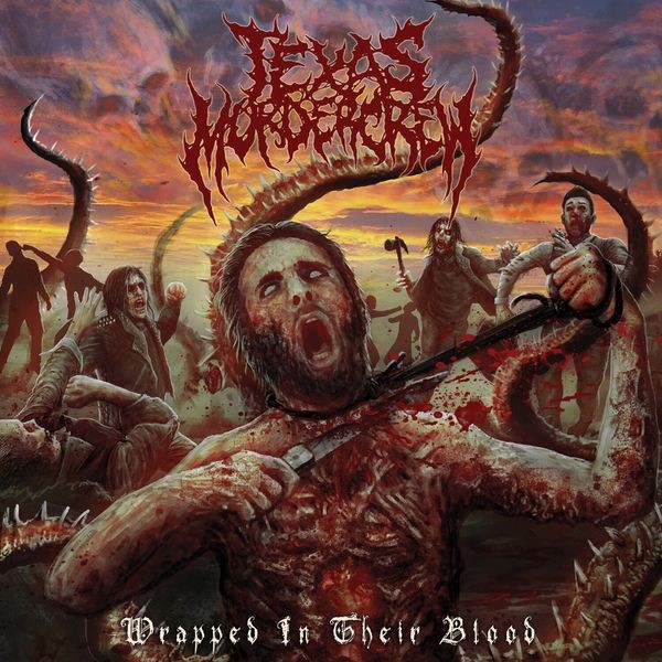 Texas Murder Crew - Wrapped In Their Blood i gruppen CD / Hårdrock/ Heavy metal hos Bengans Skivbutik AB (4150830)