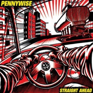 Pennywise - Straight Ahead (Red & Black Galaxy) i gruppen VINYL / Vinyl Punk hos Bengans Skivbutik AB (4151119)