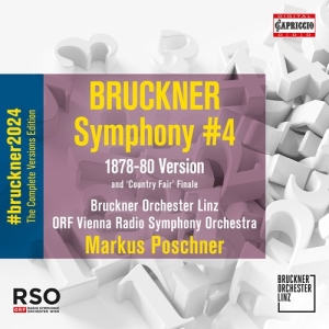 Bruckner Anton - Symphony No. 4 (1878-1880) 'Countr i gruppen Externt_Lager / Naxoslager hos Bengans Skivbutik AB (4151169)