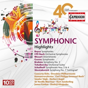 Carl Philipp Emanuel Bach Ludwig V - 40Th Anniversary - Symphonic Highli i gruppen Externt_Lager / Naxoslager hos Bengans Skivbutik AB (4151209)