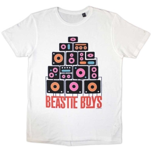 Beastie Boys - Tape Uni Wht    i gruppen MERCHANDISE / T-shirt / Hip Hop-Rap hos Bengans Skivbutik AB (4153156r)