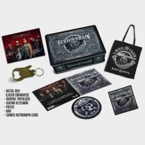 Devils Train - Ashes & Bones (Limited Cd Boxset) i gruppen CD / Hårdrock/ Heavy metal hos Bengans Skivbutik AB (4153341)