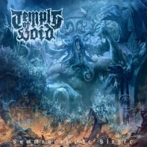 Temple Of Void - Summoning The Slayer (Orange) i gruppen VINYL / Hårdrock hos Bengans Skivbutik AB (4154279)