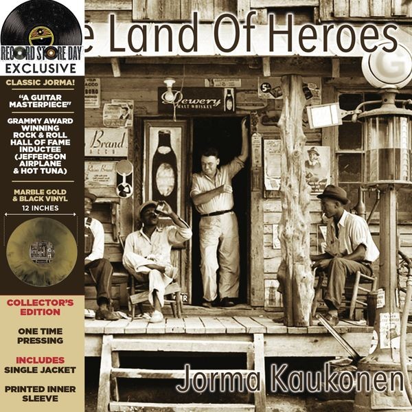 Jorma Kaukonen - Land Of Heroes i gruppen VINYL / Pop-Rock hos Bengans Skivbutik AB (4155545)