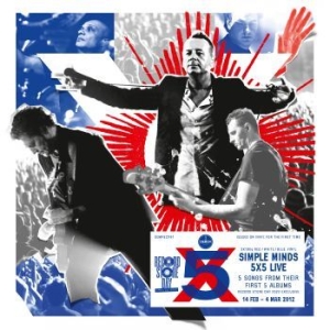 Simple Minds - 5X5 Live (Red, White & Blue) i gruppen VI TIPSAR / Record Store Day / RSD2022 hos Bengans Skivbutik AB (4155598)