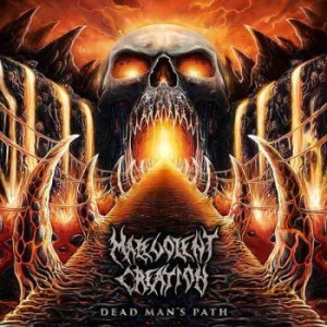 Malevolent Creation - Dead Mans Path (Orange/Yellow Splat i gruppen VINYL / Hårdrock hos Bengans Skivbutik AB (4155873)