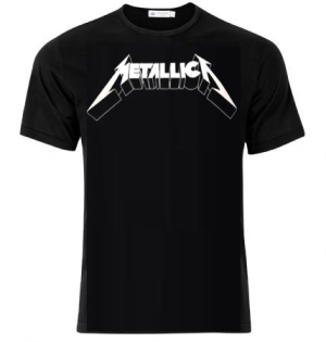 Metallica - Metallica T-Shirt Black with Logo i gruppen ÖVRIGT / Merchandise hos Bengans Skivbutik AB (4156078)