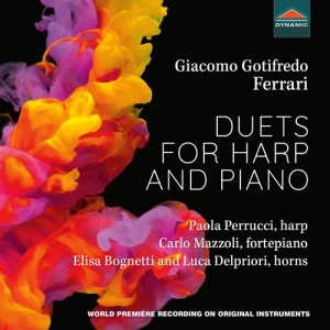 Ferrari Giacomo Gotifredo - Duets For Harp And Piano i gruppen Externt_Lager / Naxoslager hos Bengans Skivbutik AB (4156374)