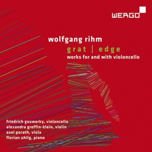 Rihm Wolfgang - Edge - Works For & With Violoncello i gruppen Externt_Lager / Naxoslager hos Bengans Skivbutik AB (4156380)