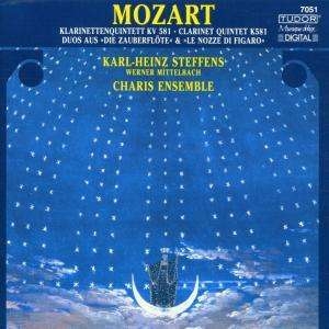 Mozart Wolfgang Amadeus - Clarinet Quintet & Duos i gruppen CD / Klassiskt hos Bengans Skivbutik AB (4158294)