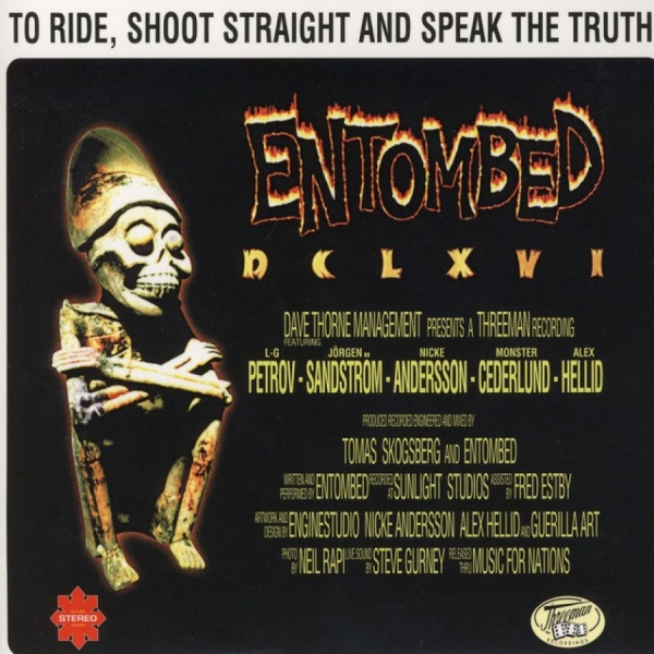 Entombed - To Ride, Shoot Straight And Speak T i gruppen VINYL / Hårdrock,Svensk Folkmusik hos Bengans Skivbutik AB (4159640)